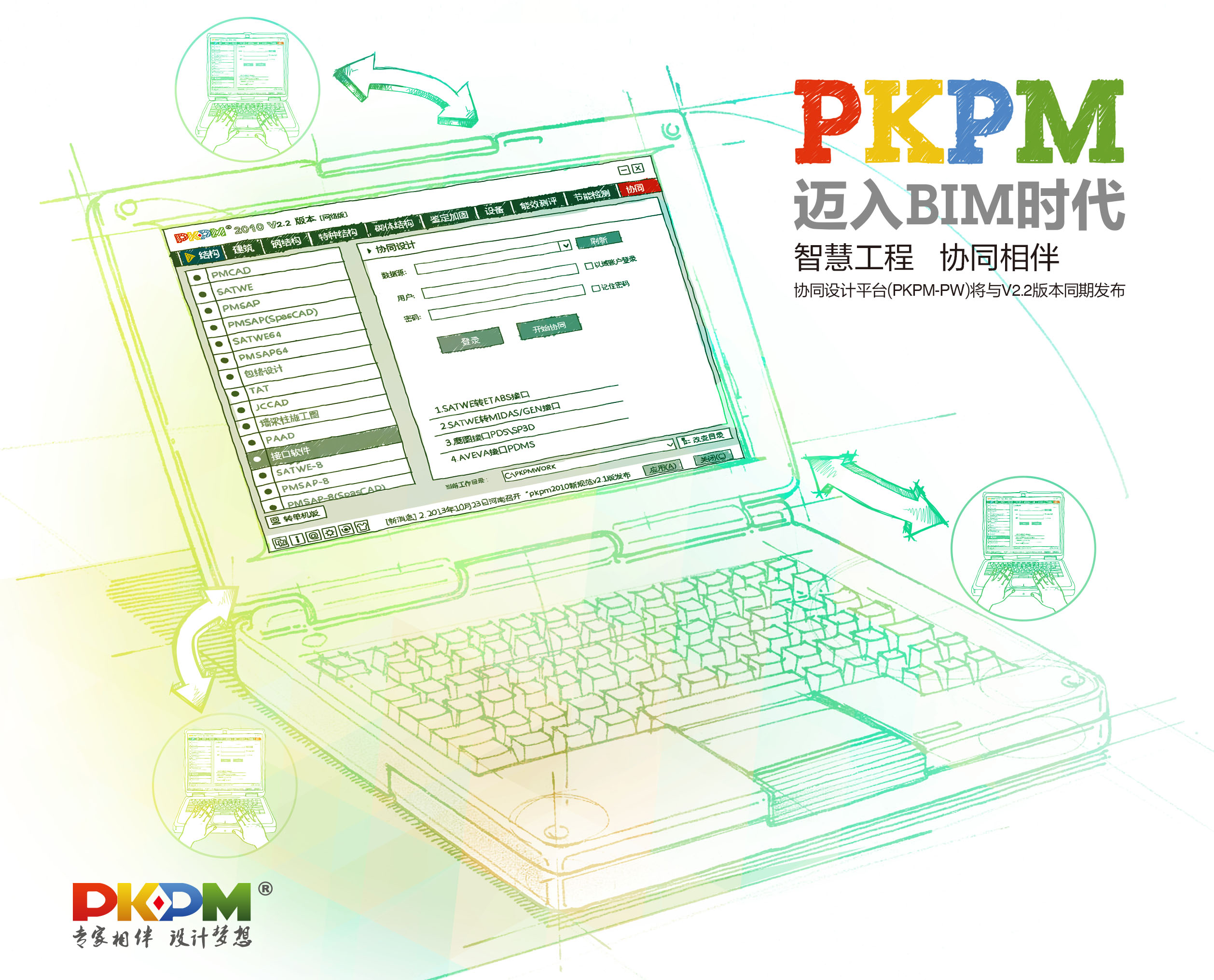 PKPM 2010新规范设计软件 V2.2协同设计版即将发布_新浪地产网